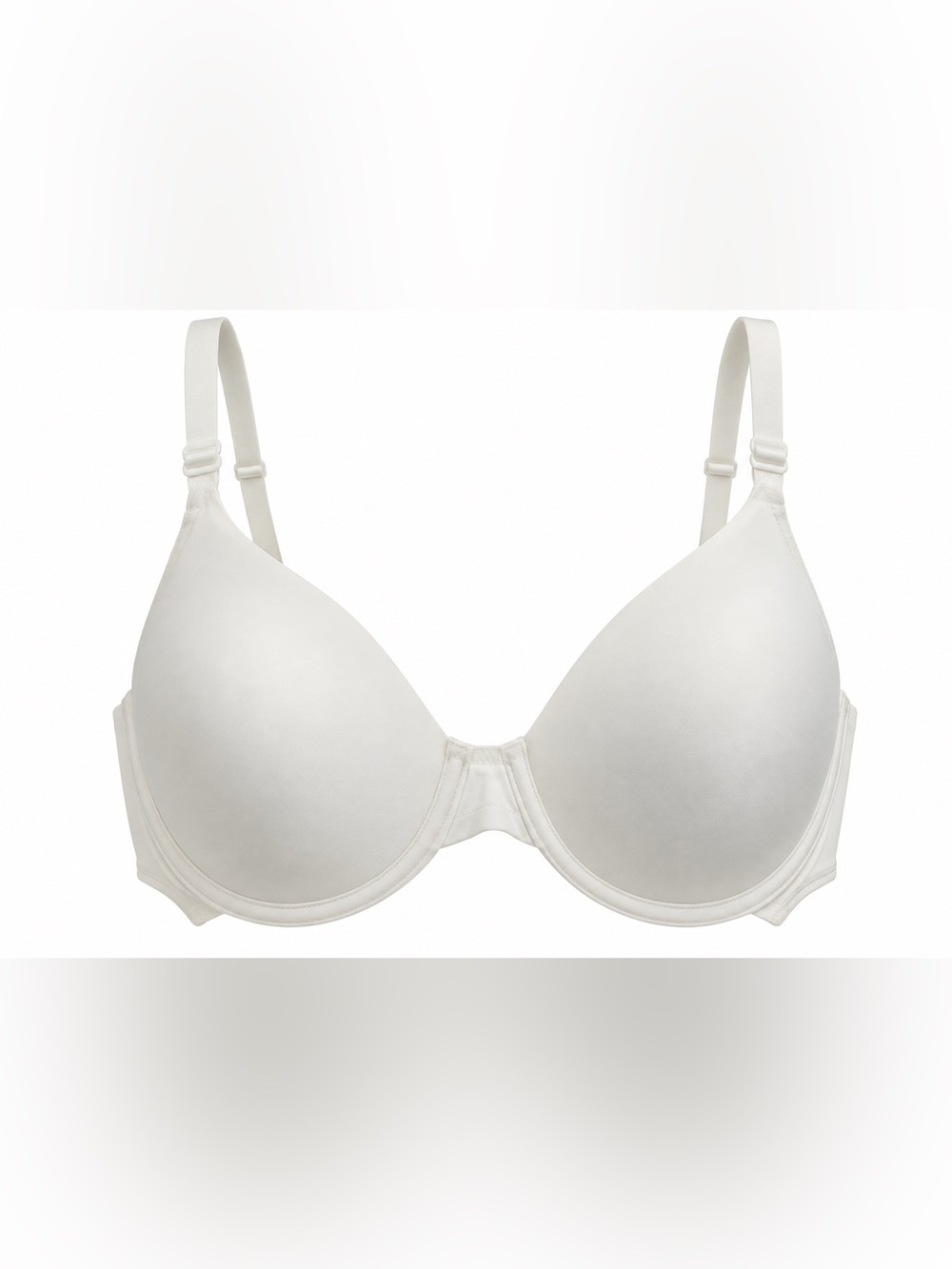 Maidenform One Fab Fit T-Shirt Shaping Underwire Bra White Size 32DD 7959